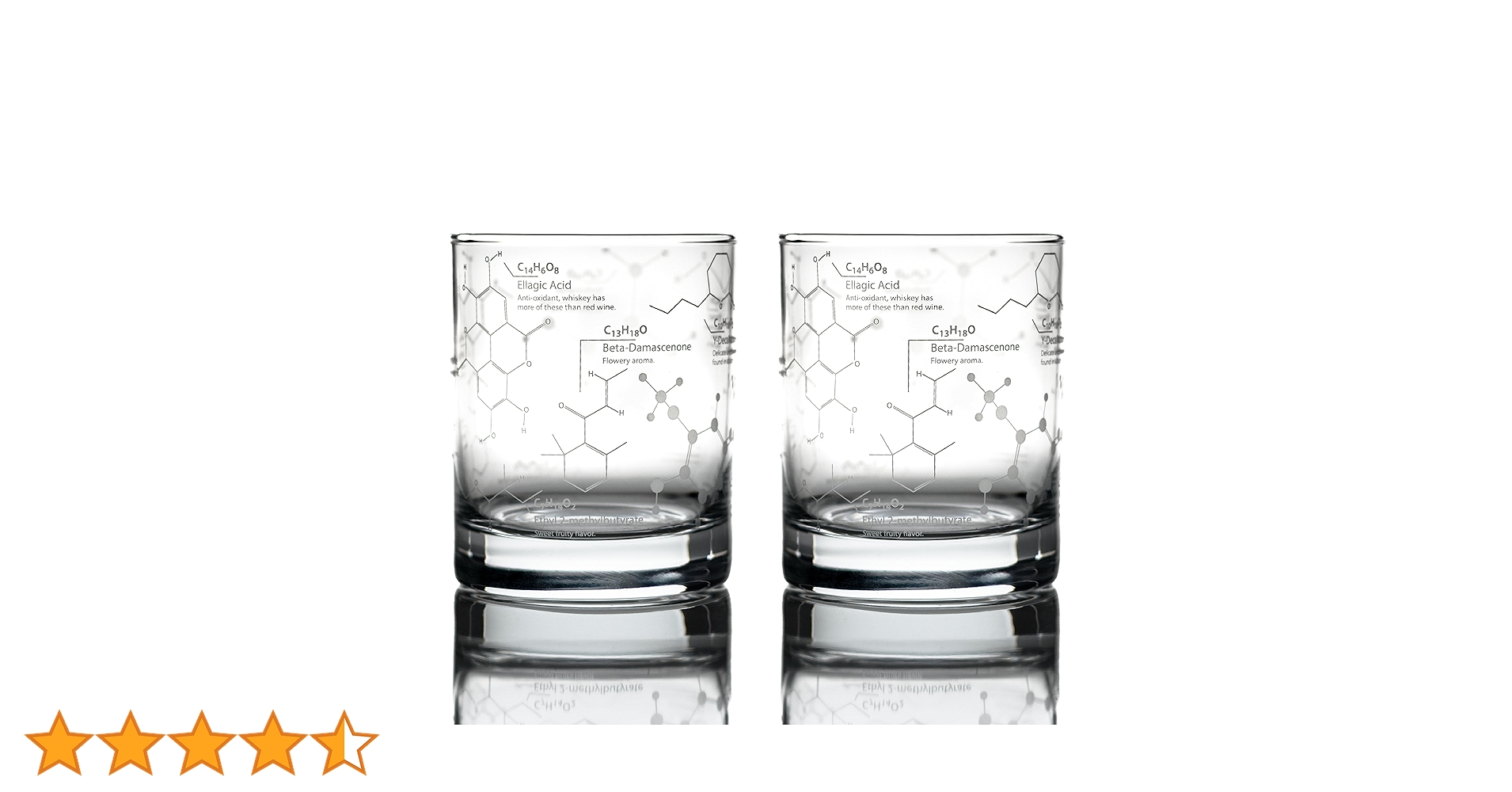 Amazon | Greenline Goods ウイスキーグラス - 10オンス